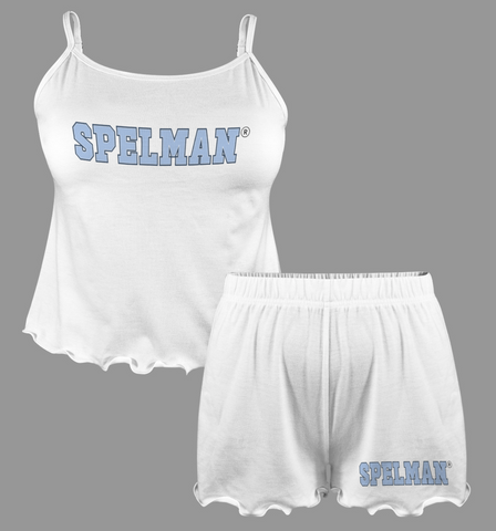 Spelman Frill Short Pajama Set